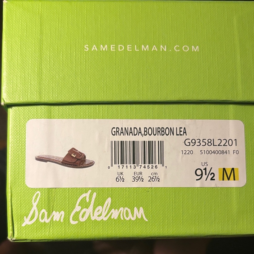 Sam Edelman Men's Tan Leather Sandals